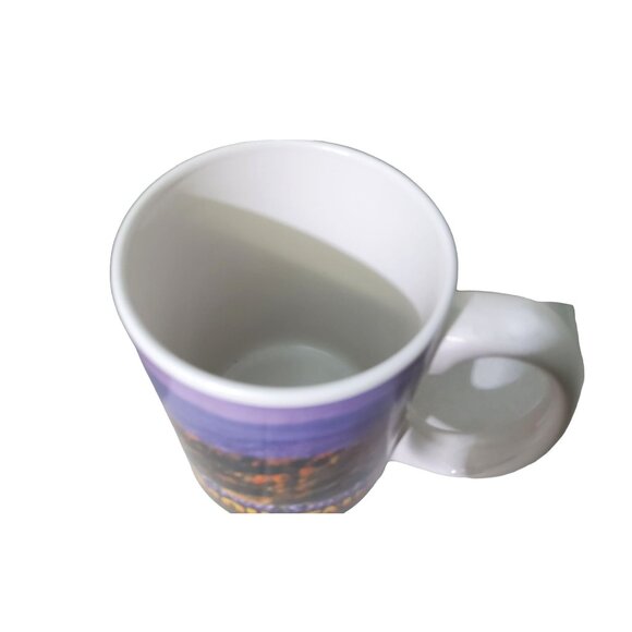 vintage 1980s great smoky mountains stoneware coffee mug. 10oz - Picture 3 of 4